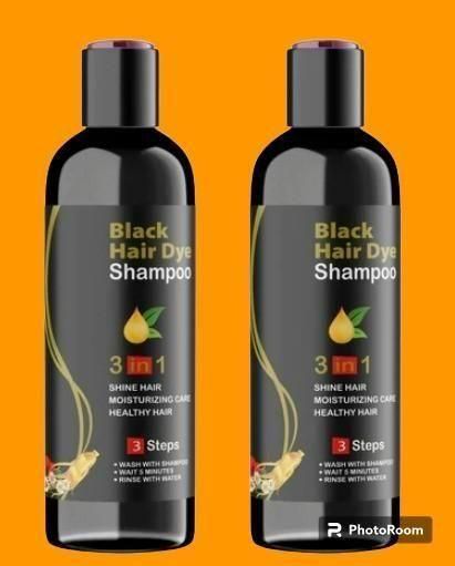 Instant Herbal Hair Dye Shampoo for Grey Hair Coverage Shampoo