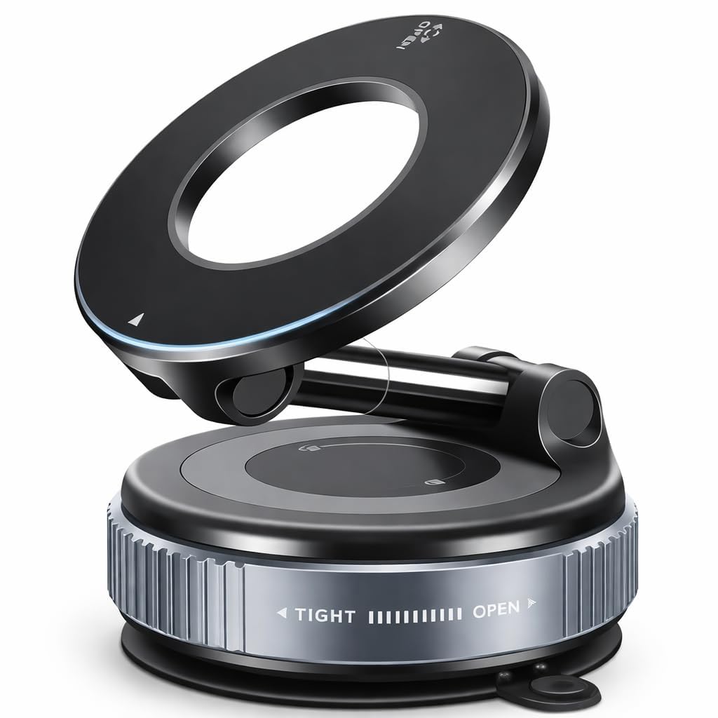 Universal 360° Vacuum Magnetic Car Phone Holder