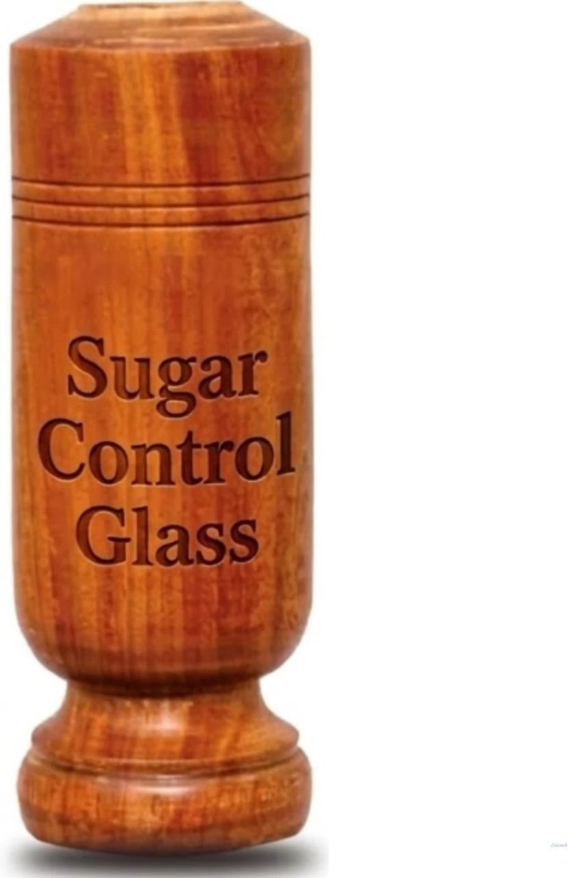 Sugar Balance Wooden Water Glass