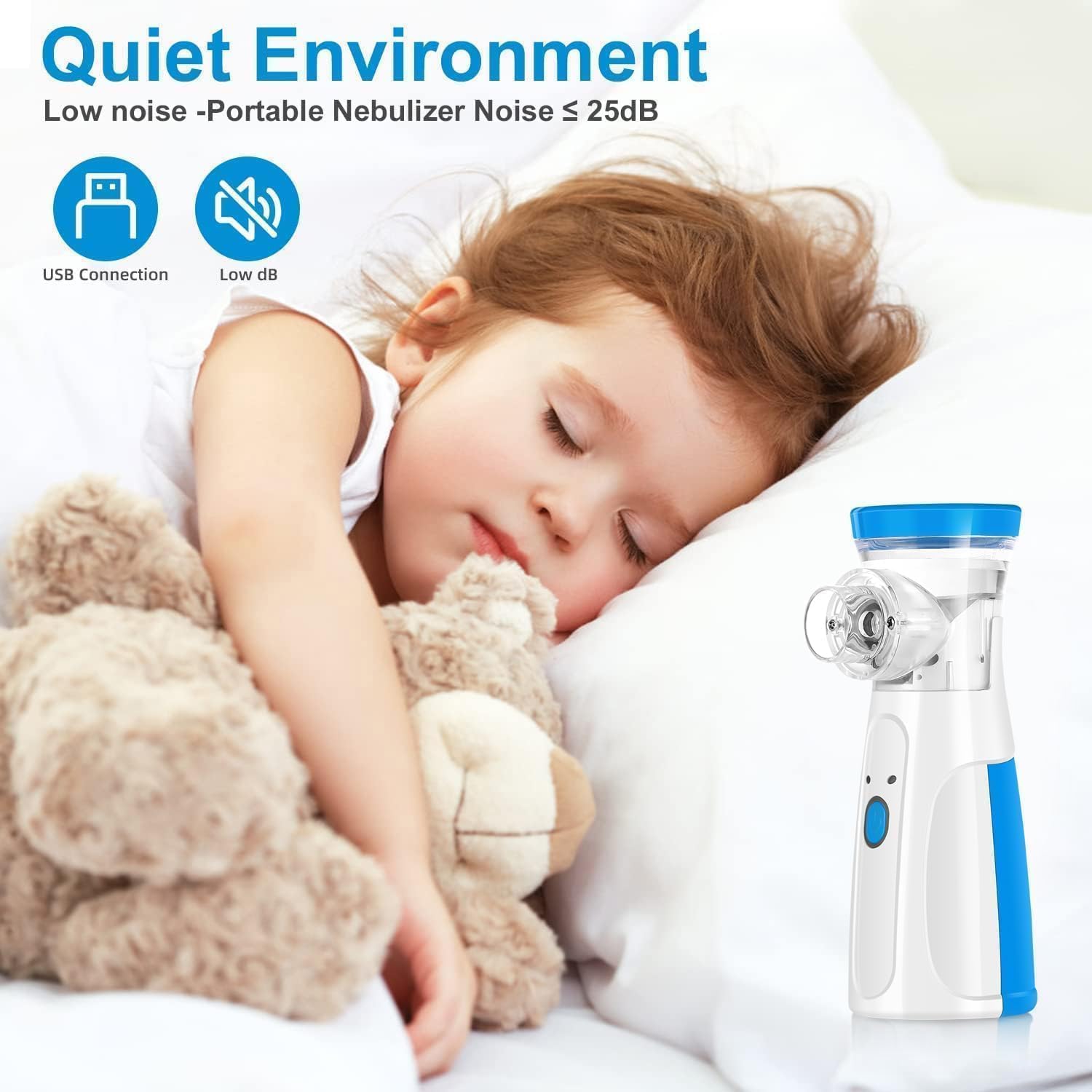 Portable Handheld Mesh Nebulizer Machine